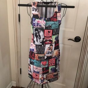 💄💋PHOTO-PRINT BODY-CON DRESS👠👛